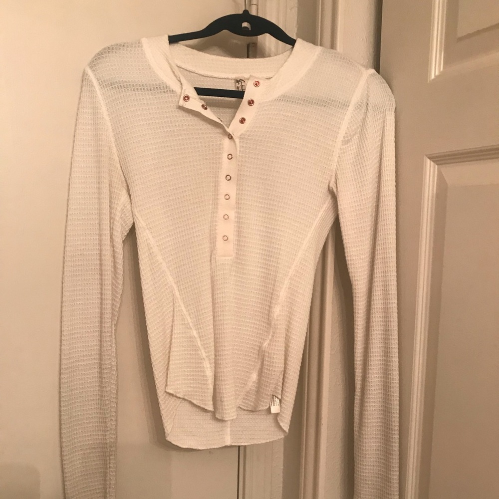 Free people sheer top